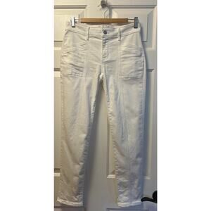 White House Black Market Mid-Rise Girlfriend Jeans, Size 2